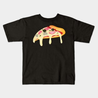 Pattern - Pizza party Kids T-Shirt